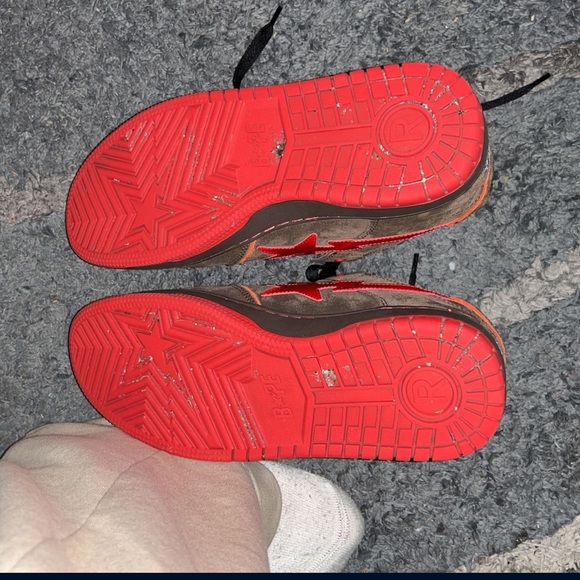 Bapestas sk8 Brown and red color way - Picture 4 of 7